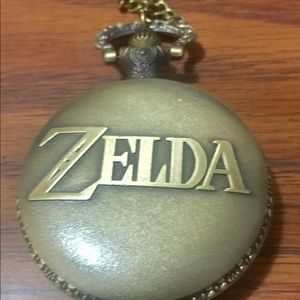 Zelda  Pocket Watch Bronze Quartz Pocket Watch